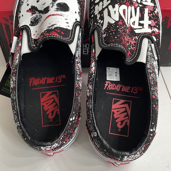Vans Classic slip on house of Terror collection Friday the 13th limited edition - Picture 3 of 7